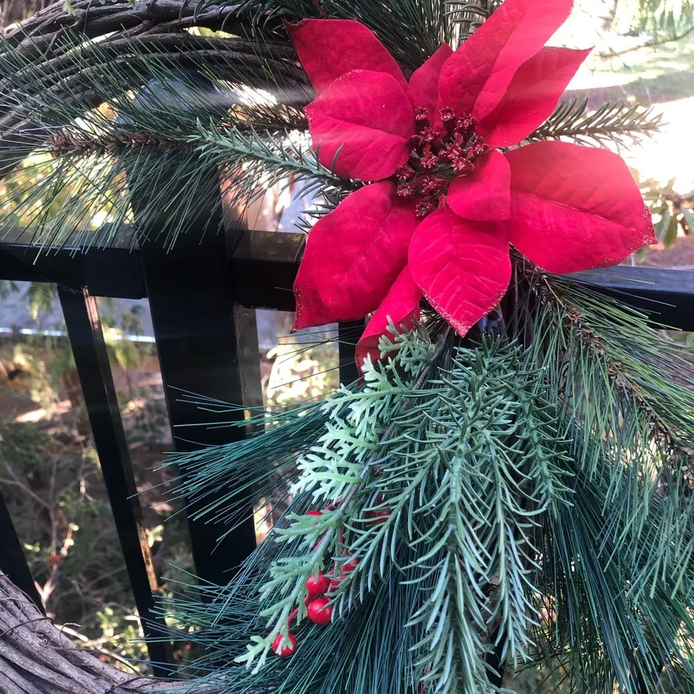 🎄❄️🎄- Rustic Christmas Wreath NWOT